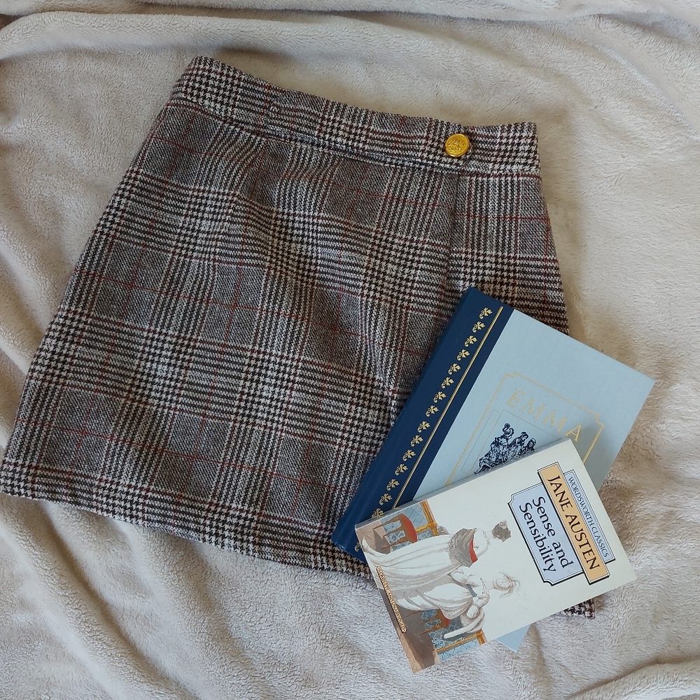 Pretty Little Thing Plaid Mini Skirt